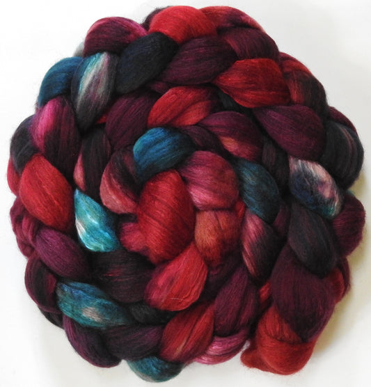Boromir (5.7 oz) - Batt in a Braid #7 - Polwarth/ Manx / Mulberry silk/ Firestar (30/30/30/10)