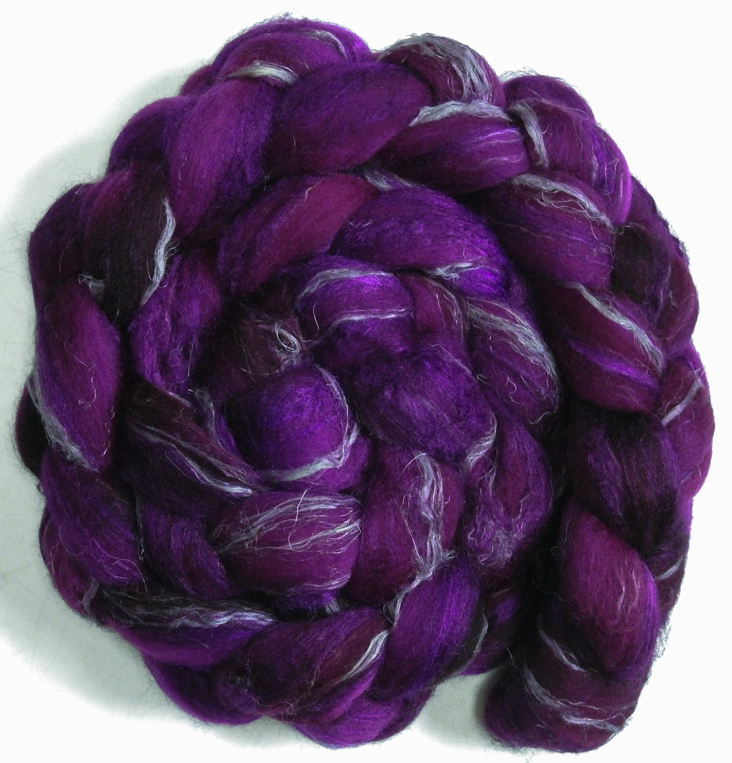 Pokeberry - Merino/ Tussah Silk/ Natural Flax (50/25/25)