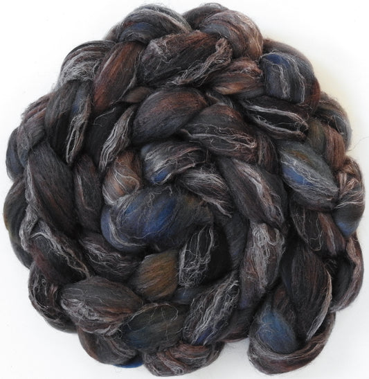 Gargoyle (5.6 oz) Merino/ Tussah Silk/ Natural Flax (50/25/25)