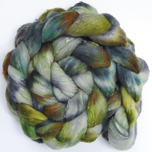 Edamame (5.7 oz)- 25 micron Merino/ Silk Slubs (70/30)