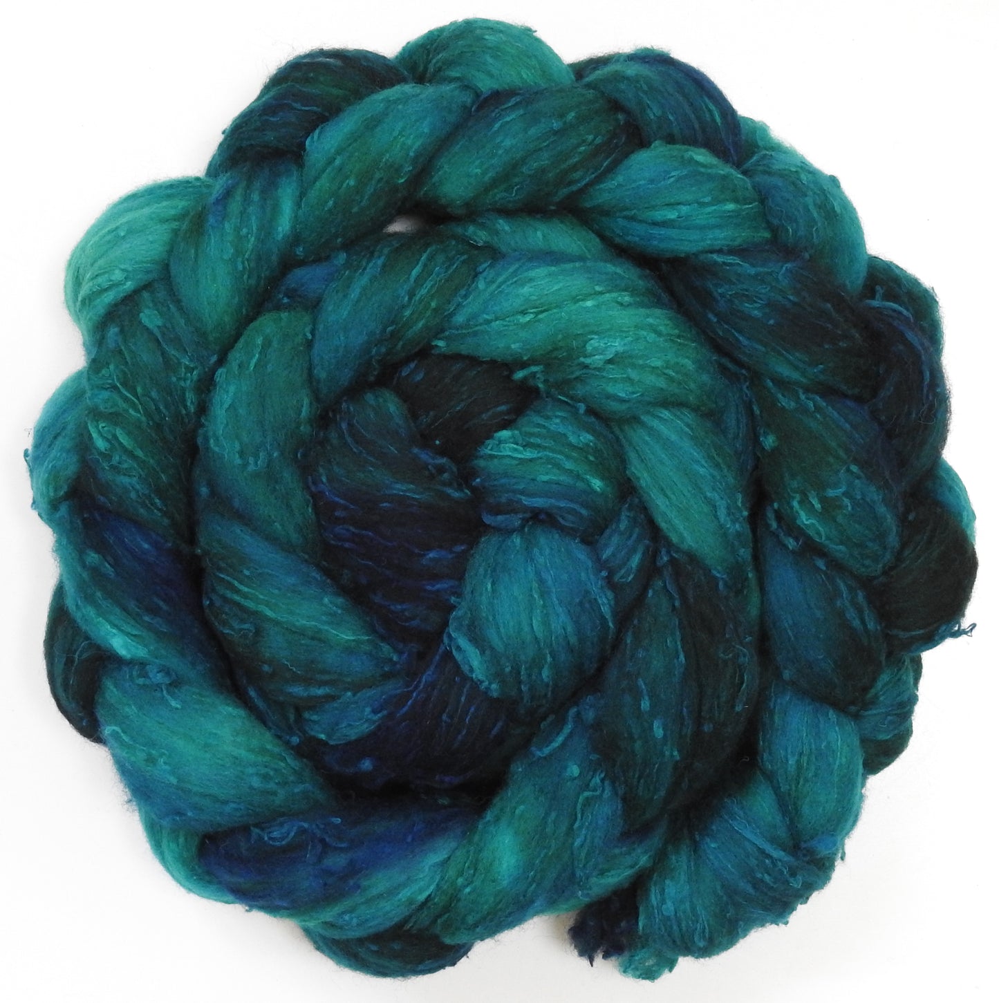 Fairy Pools (5.8 oz)- 25 micron Merino/ Silk Slubs (70/30)