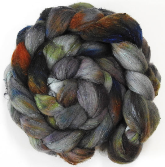 Tree Stump (5.7 oz)- 25 micron Merino/ Silk Slubs (70/30)