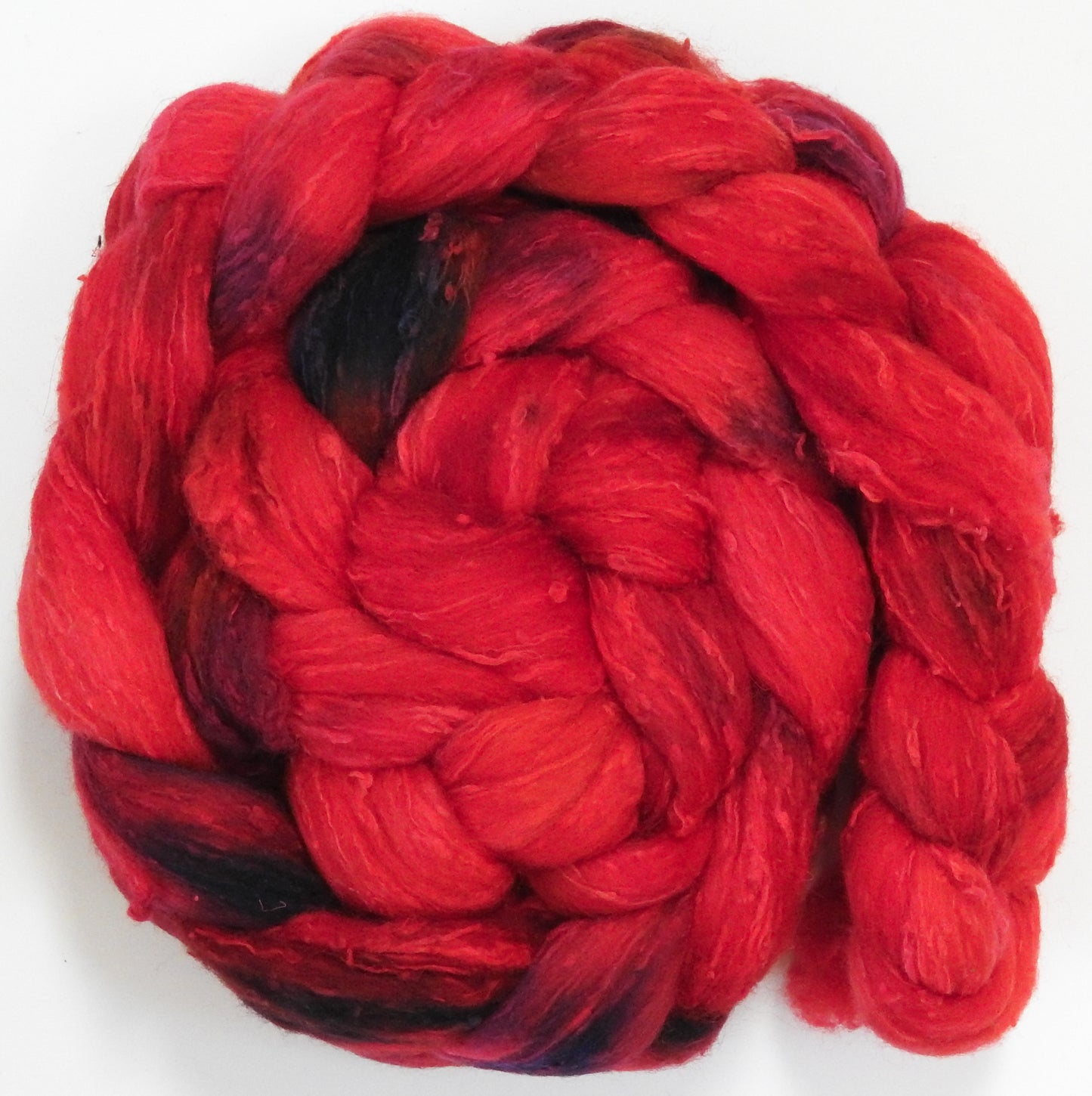 Empire Apple - 25 micron Merino/ Silk Slubs (70/30)