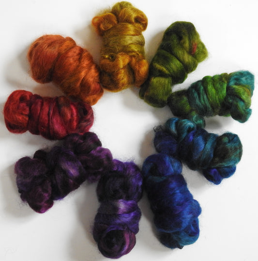 Roy G Biv - Cashgora-grey- (10 oz.)