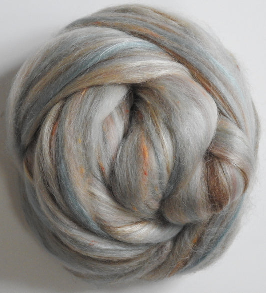 Caracal - Custom Blended Top- Merino/ Shetland/ Tussah Silk/ Baby Camel /Tweed Blend (25/25/25/15/10)