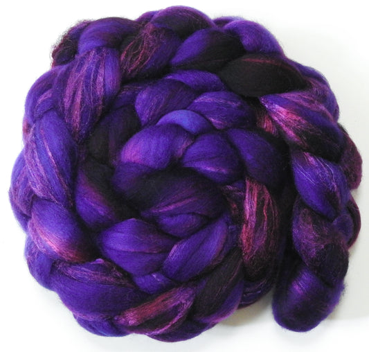 Damson Plum (6 oz) - Polwarth / Tussah silk (85/15)