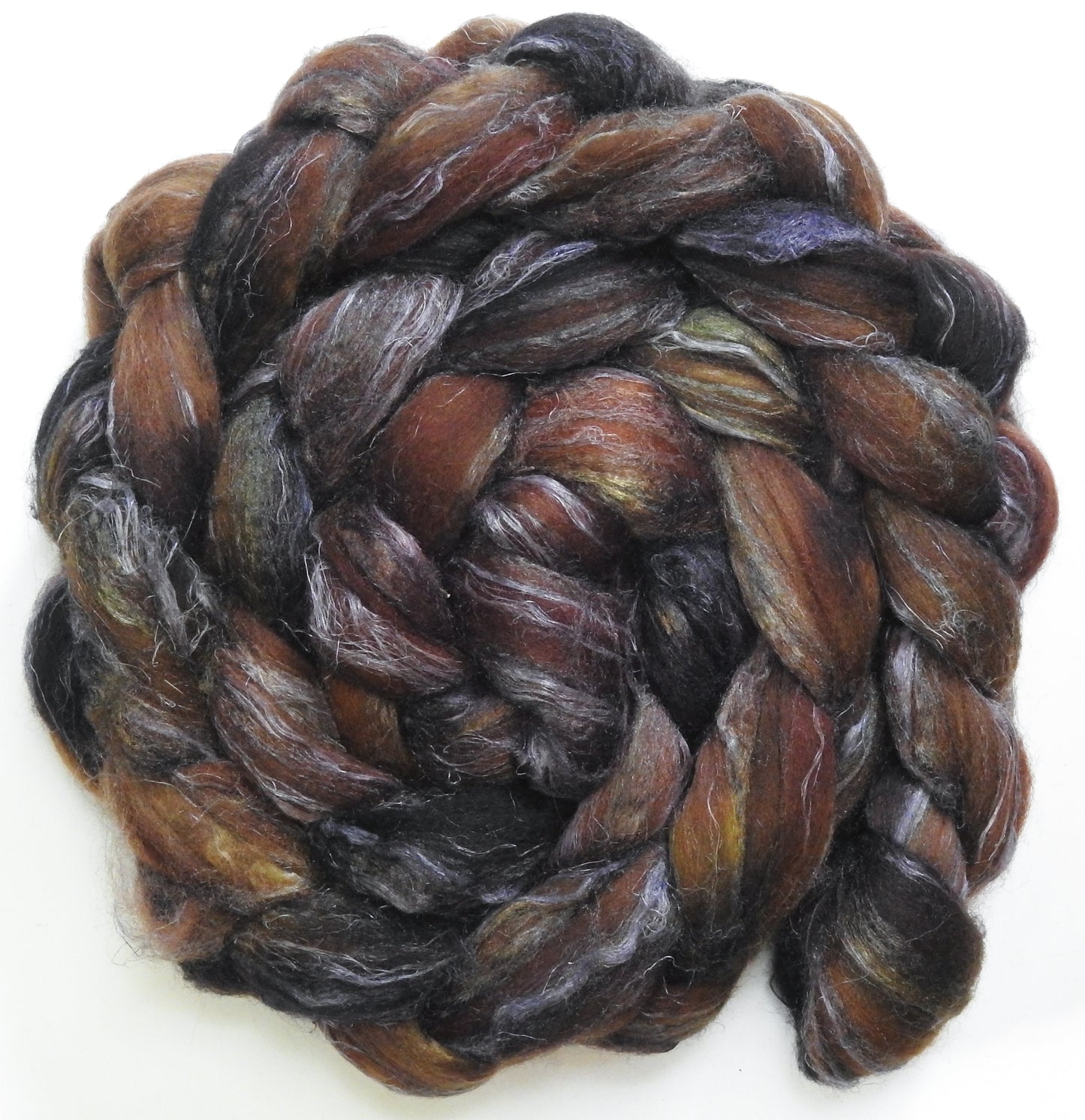 Tree Trunk (5.7 oz) - Merino/ Tussah Silk/ Natural Flax (50/25/25)