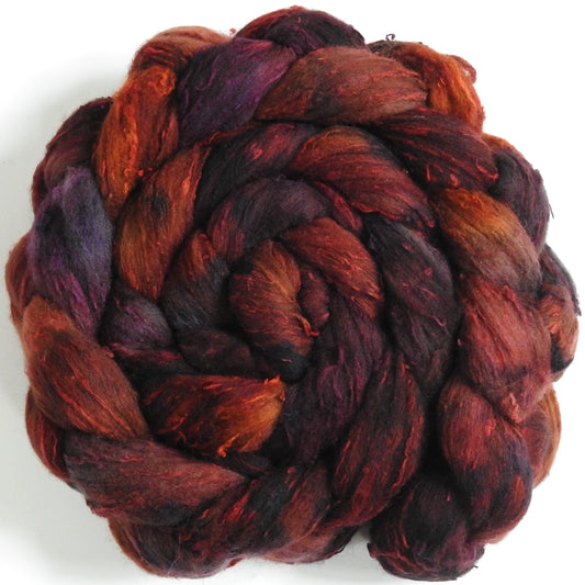 Padauk (5.9 oz)- 25 micron Merino/ Silk Slubs (70/30)