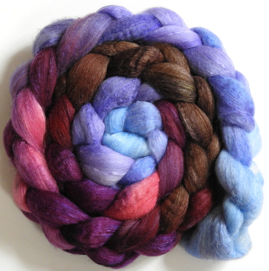 Provence - Batt in a Braid #62 (Polwarth/ CASHMERE/ silk -50/25/25)
