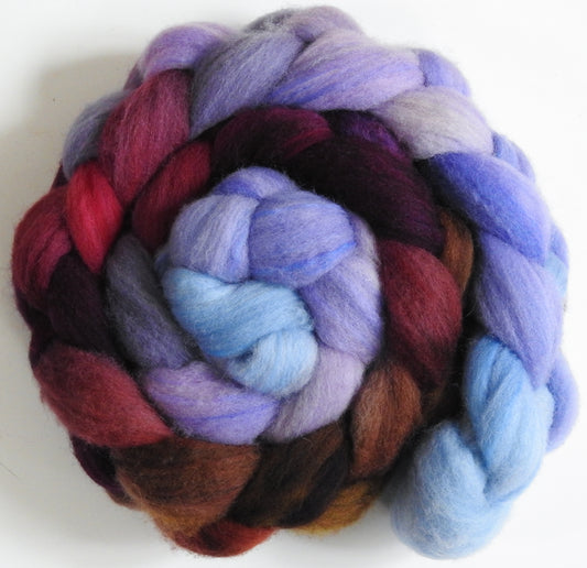 Provence (5.8 oz) - Batt in a Braid #60- Southdown/ Bfl/ Bio-nylon (50/25/25)