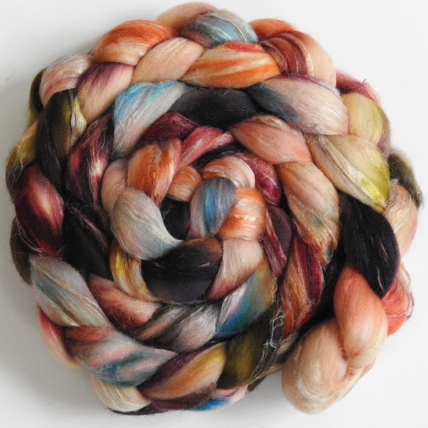 Tempest in a Teapot (5.7 oz) Merino/ Tussah Silk/ Natural Flax (50/25/25)