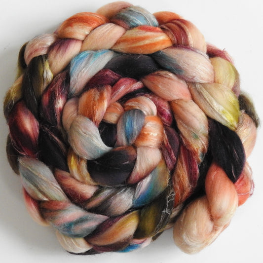 Tempest in a Teapot (5.7 oz) Merino/ Tussah Silk/ Natural Flax (50/25/25)
