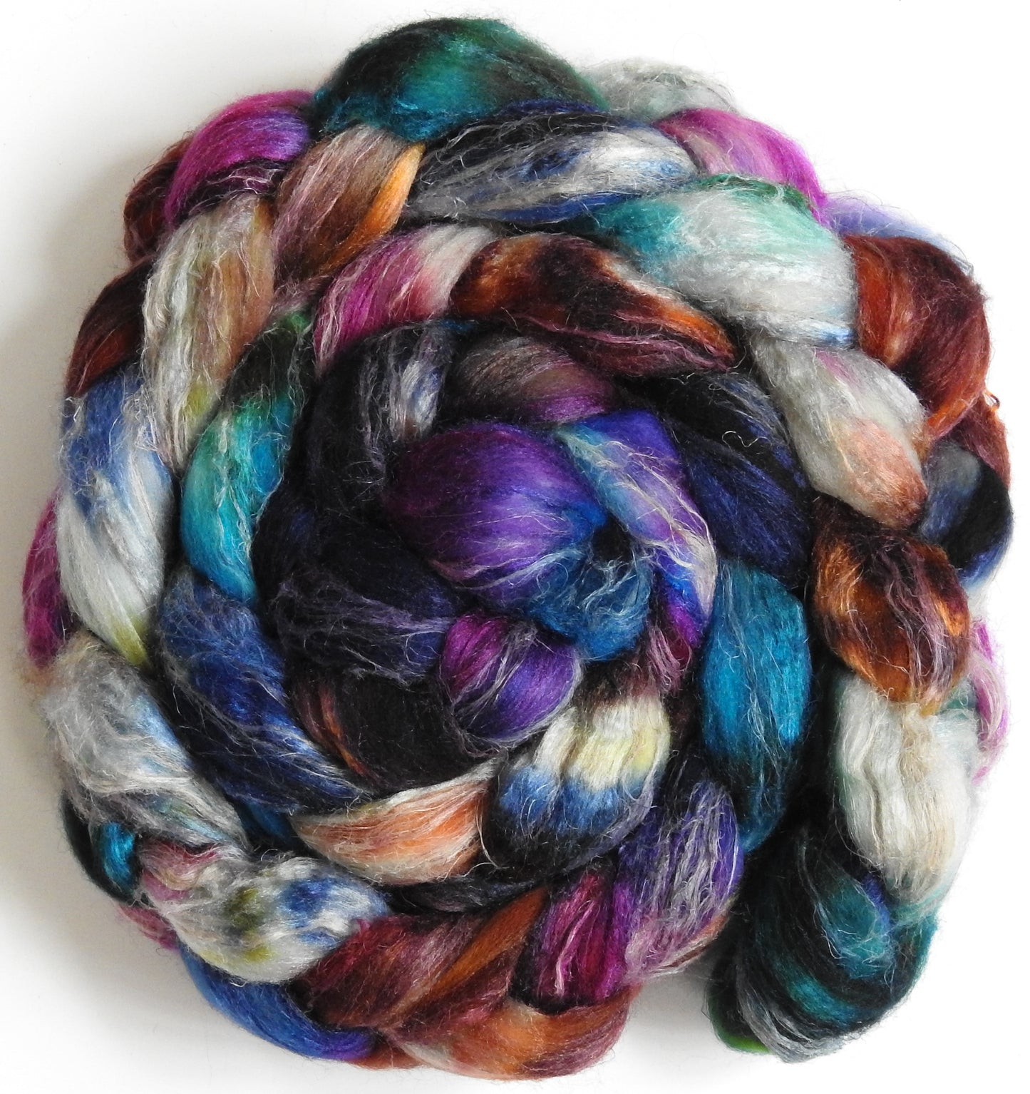 Meteor Shower (5.8 oz) Merino/ Tussah Silk/ Natural Flax (50/25/25)