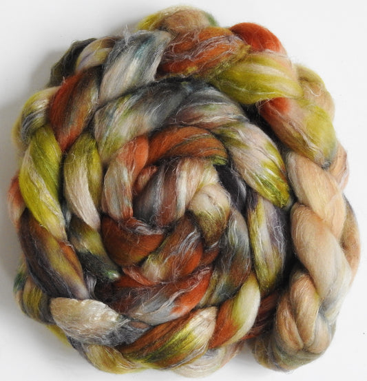 Back in the Saddle (5.9 oz) Merino/ Tussah Silk/ Natural Flax (50/25/25)