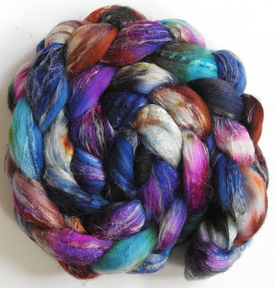 Meteor Shower  (5.8 oz) - Merino/ Tussah Silk/ Natural Flax (50/25/25)