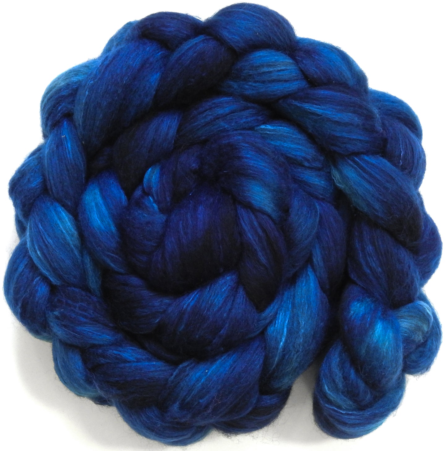 Blueblood (5.3 oz)- Polwarth/ YAK / Mulberry Silk (60/20/20)