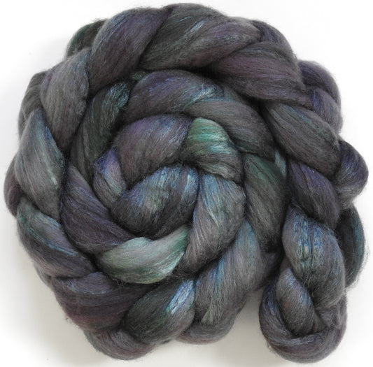 Asphalt (5.9 oz) - Polwarth / Tussah silk (85/15)