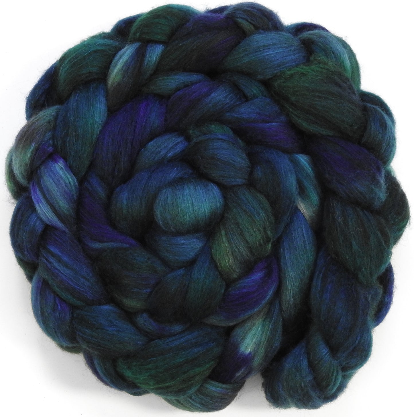 Mariana Trench (5.3 oz)- Polwarth/ YAK / Mulberry Silk (60/20/20)