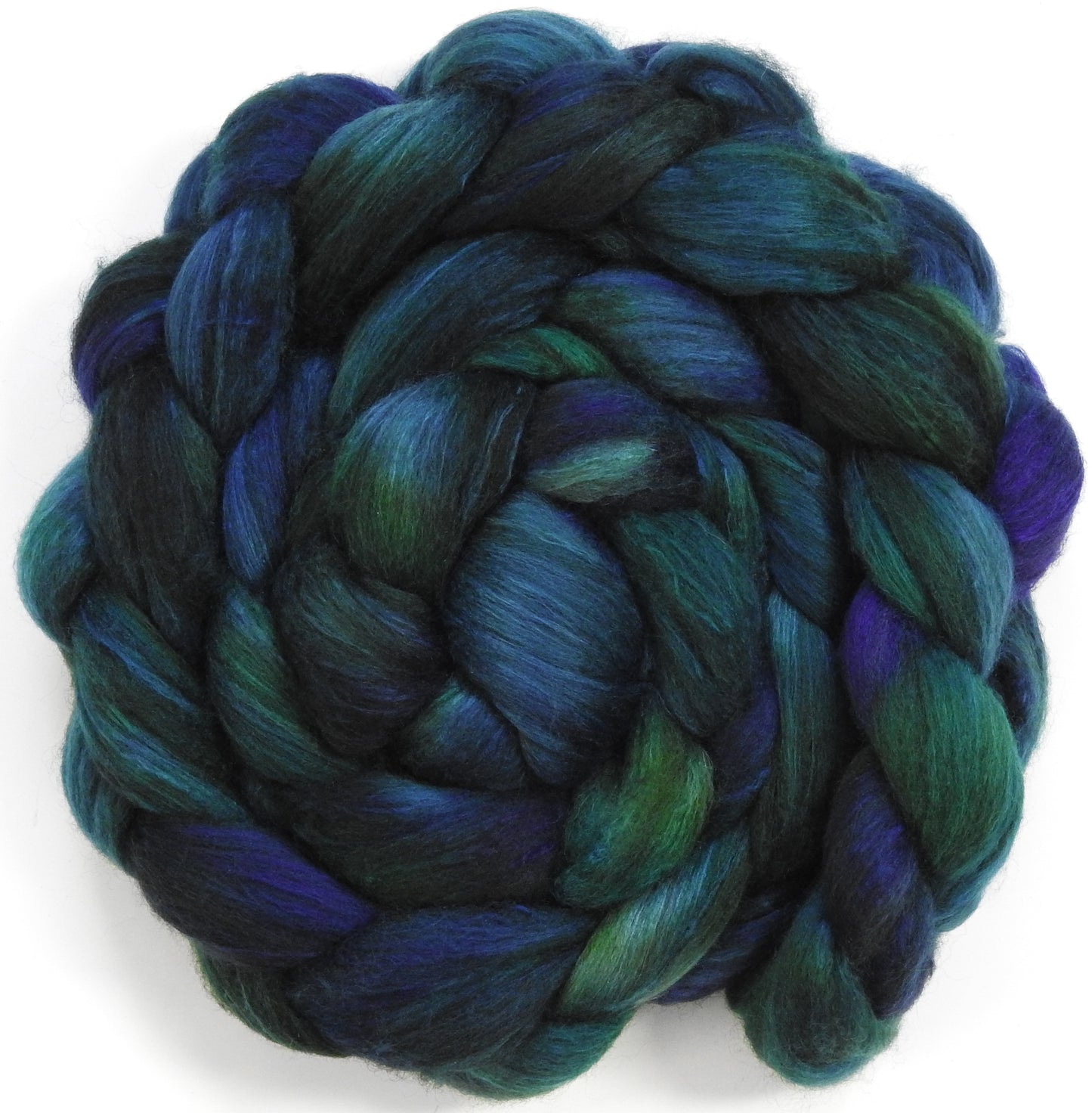 Mariana Trench (5.3 oz)- Polwarth/ YAK / Mulberry Silk (60/20/20)