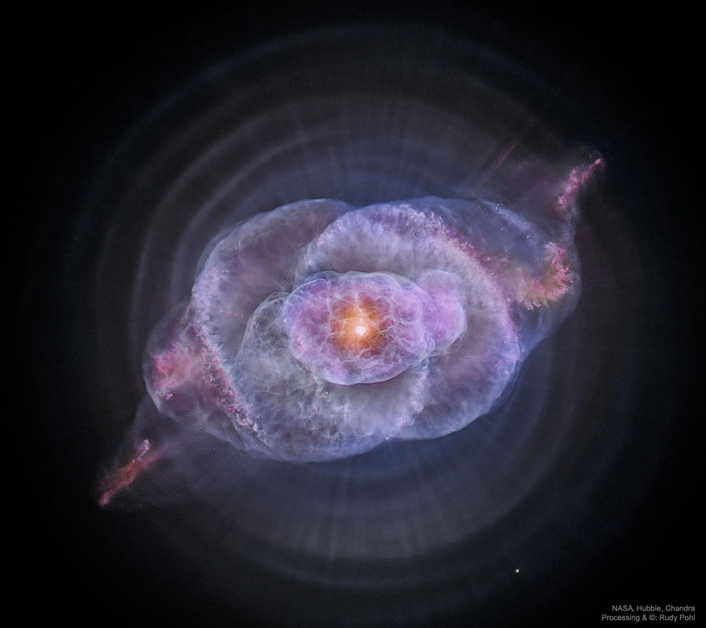 Cat's Eye Nebula - Merino/ Zwartables / Grey Gotland / Tussah Silk/ Trilobal Nylon (40/25/15/10/10)