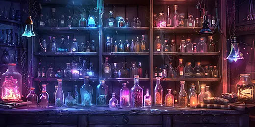 Pick Your Poison  - Gradient  Set -(7 oz) - Batt in a Braid #65 - Rambouillet/ Cormo / Sari Silk/ tussah silk (40/25/25/10)