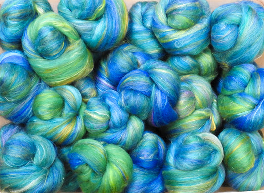 The Lone Islands - Sticklebatts-( 4 oz. ) CASHMERE, silk, merino, polwarth, bamboo, angelina