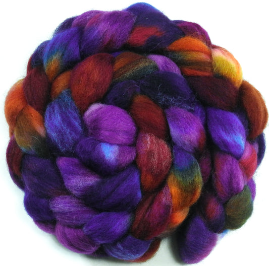 Esther (5.4 oz) - Batt in a Braid #43 - Dorset/Cheviot/Kid Mohair (60/20/20)