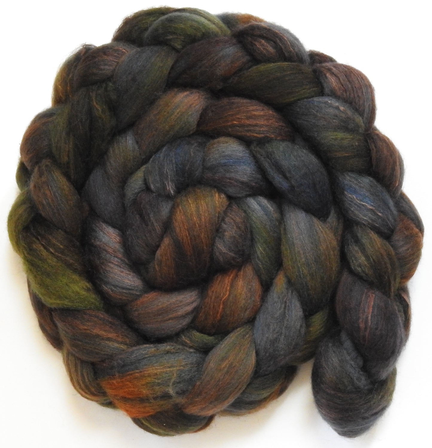 Flint (5.4 oz) - Polwarth/ YAK / Mulberry Silk (60/20/20)