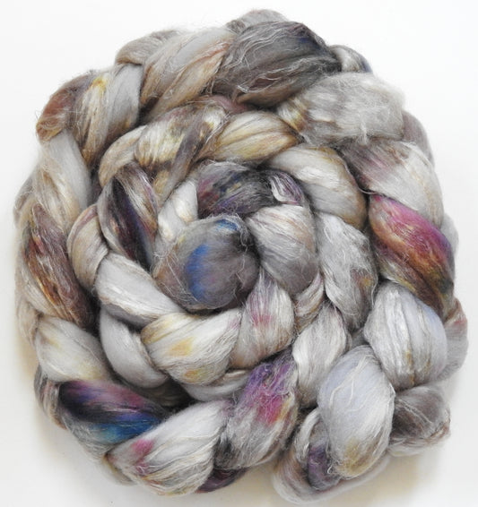 Pearly Gates - Merino/ Tussah Silk/ Natural Flax (50/25/25)