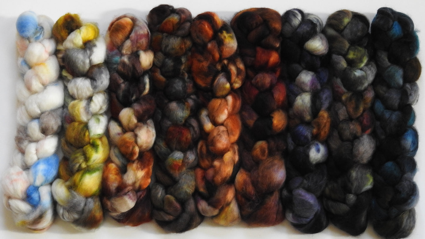 Owls - Gradient Braid Set-(10.5 oz ) -100% Mongolian Cashmere