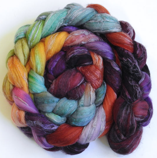 Red Queen - Merino/ Tussah Silk/ Natural Flax (50/25/25)