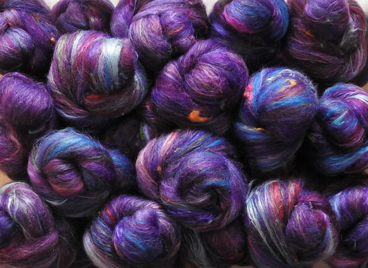 Sock Batts - Your Majesty - (4 oz.) - Inglenook Fibers