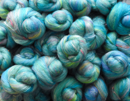 Sock Batts - Splash - (4 oz.) - Inglenook Fibers