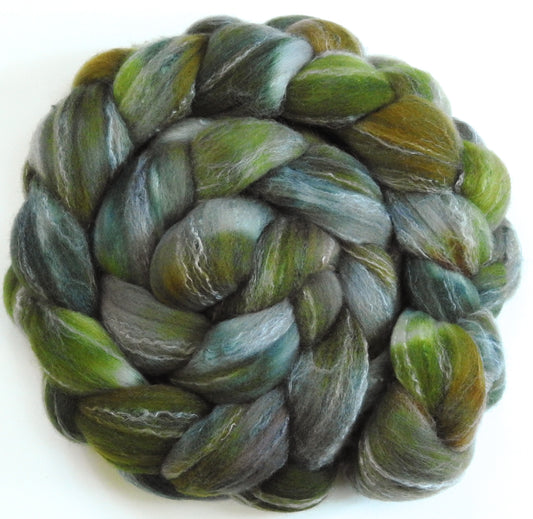 Green Tea - Glazed Solid (5.9 oz)- Targhee/silk/ bamboo (80/10/10)