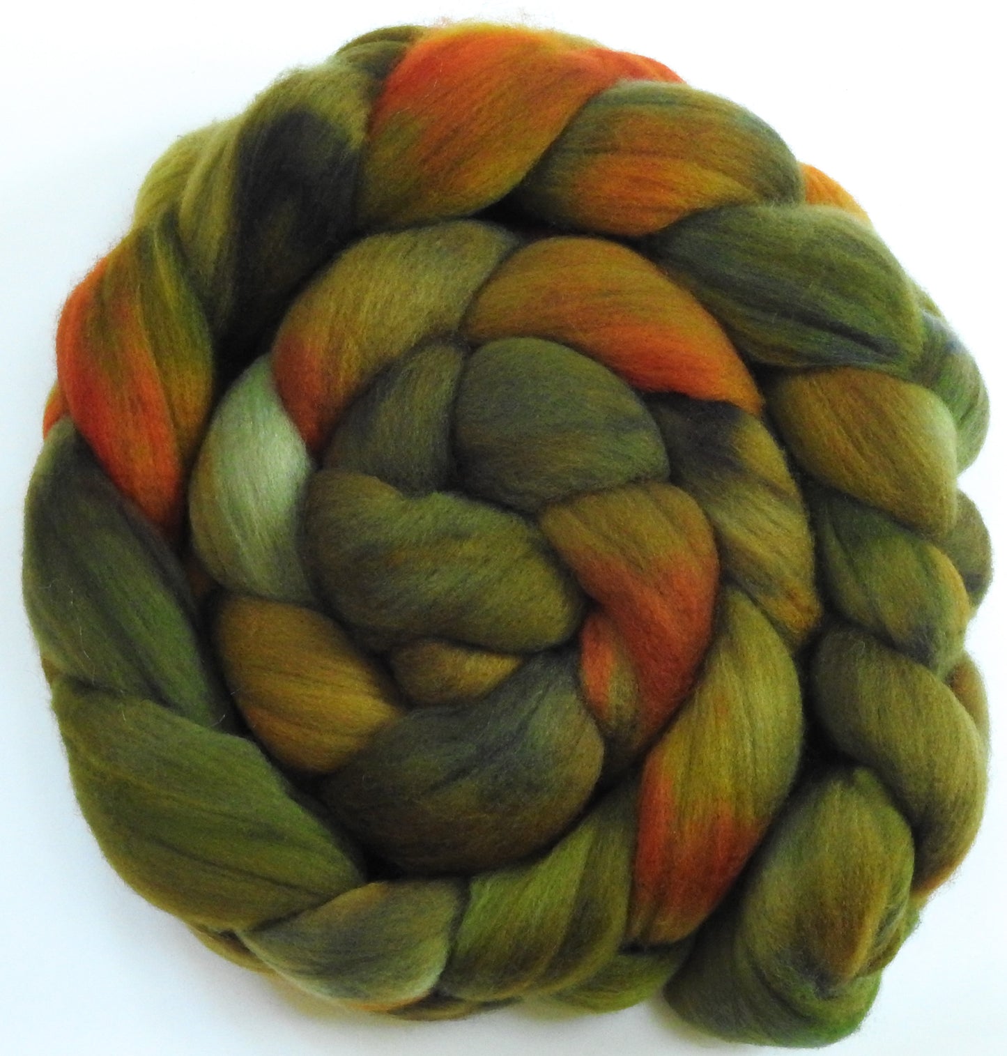 Bronzy Hermit - Glazed Solid -(5.9 oz) - Organic Polwarth