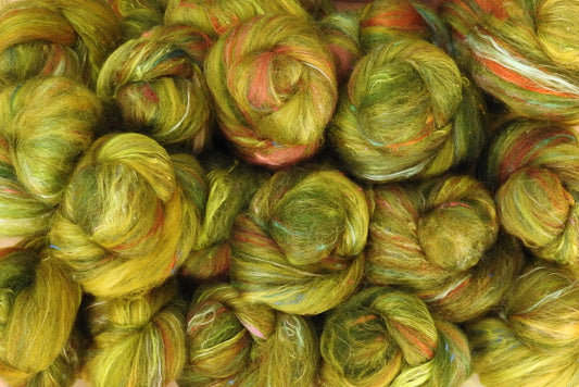 Sock Batts - Willow - (4 oz.) - Inglenook Fibers