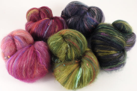 Sock Batts - Folklore - (4.2 oz.) - Inglenook Fibers