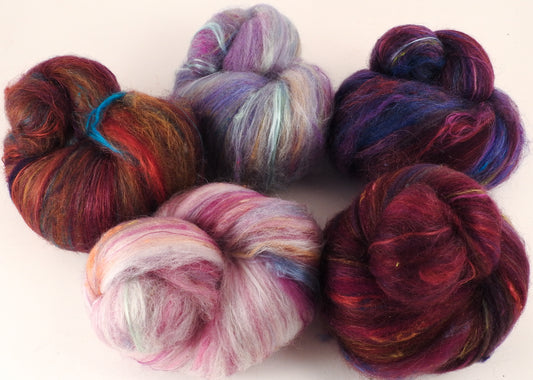 Sock Batts - Cakewalk - (4 oz.) - Inglenook Fibers