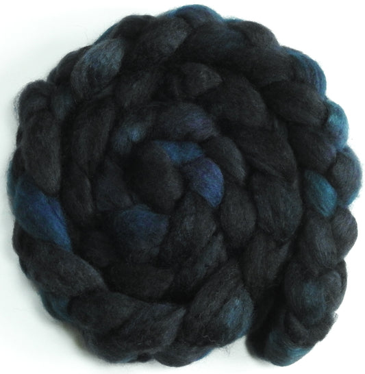 The Raven -Glazed Solid-  Blue-faced Leicester/ Mohair (70/30)