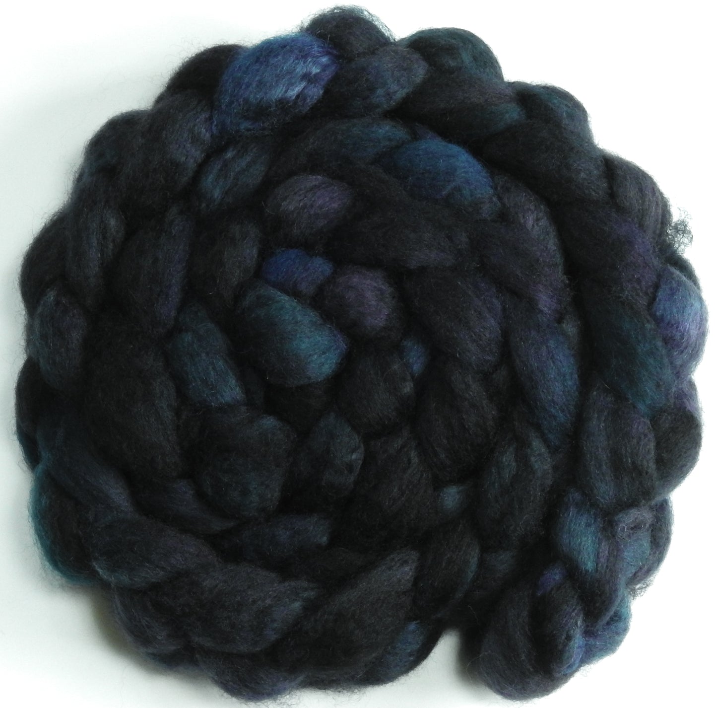 The Raven -Glazed Solid-  Blue-faced Leicester/ Mohair (70/30)