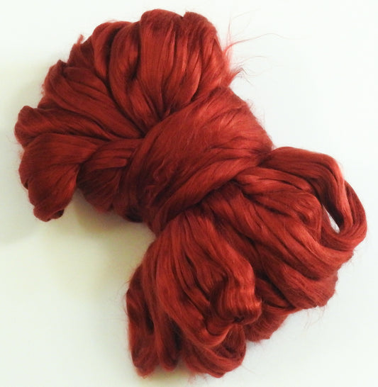 100% Mulberry Silk - London Red (2 oz)