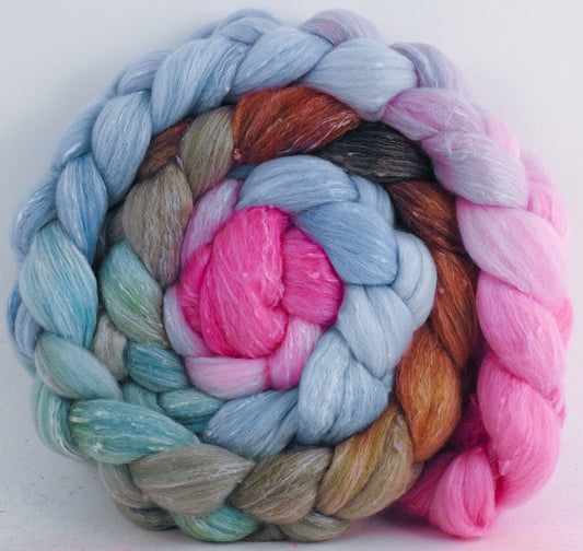 Beach Roses - Merino/ Bamboo/ Tweed Blend (⅓ each) - 5.5 oz