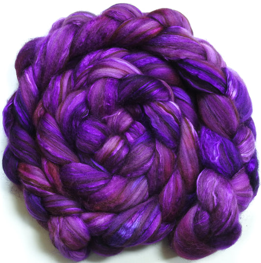 Joyeux- (5.5 oz) 18.5 mic merino/ camel/ brown alpaca/ mulberry silk/ (40/20/20/20)