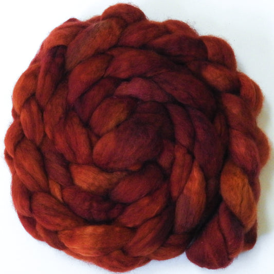 Carnelian (6.1 oz)-Glazed Solid - Blue-faced Leicester/ Mohair (70/30)