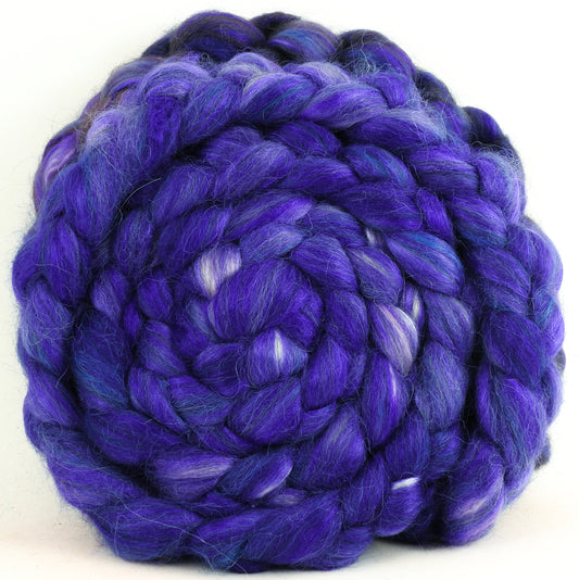 Blueberry - Grey Alpaca/Tussah Silk (50/50)- (5.4 oz.)