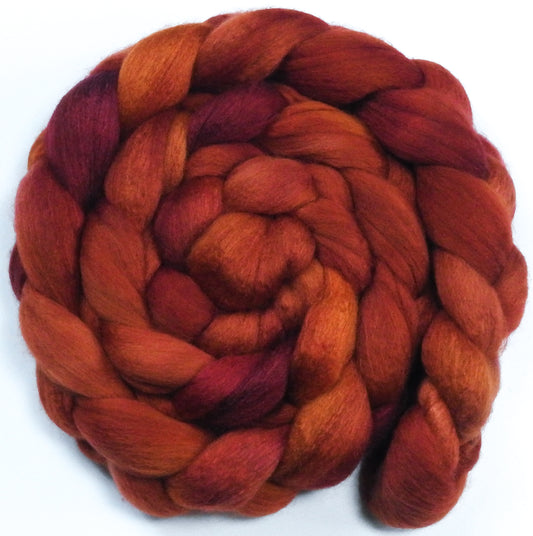 Carnelian (5.4 oz) -Glazed Solid - Lt. Silver Haunui / Mulberry Silk (75/25) 23.6 mic.