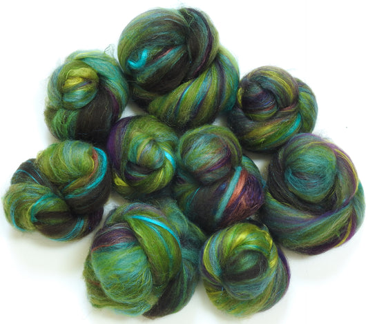 Sherwood - Sparkle Sticklebatts (4.1 oz) -  polwarth, ANGORA, Finnish, silk, firestar