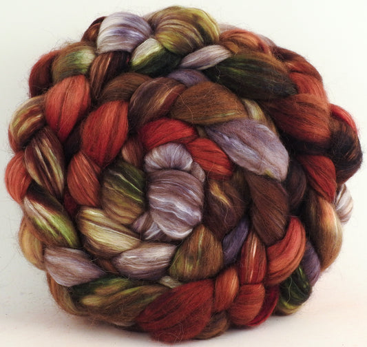Tumnus- 18.5 mic merino/ camel/ brown alpaca/ mulberry silk/ (40/20/20/20) - 5.8 oz