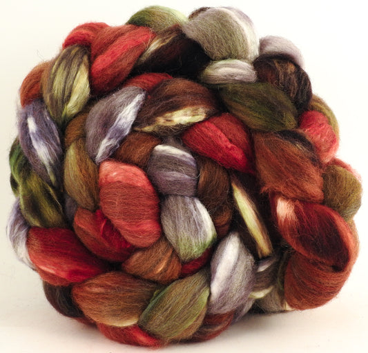 Tumnus - Grey Shetland/ Tussah Silk (70/30)- (5.5 oz)
