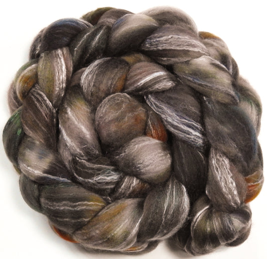 Morel (6.2 oz) -Glazed Solid- Targhee/silk/ bamboo (80/10/10)